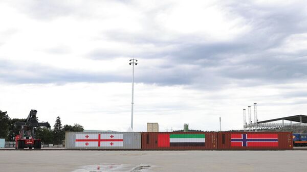 Тблисскиий сухой порт - Sputnik Грузия