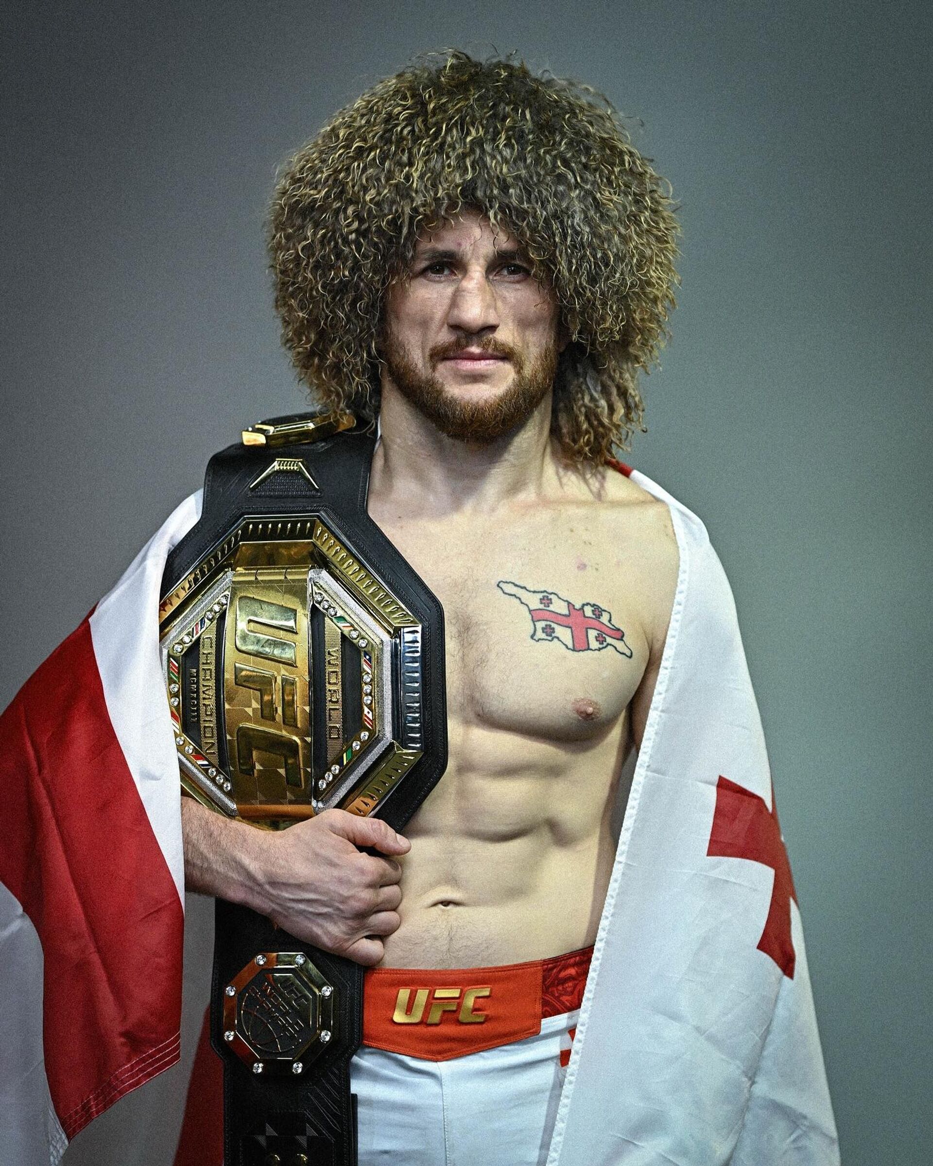 О чем Трамп говорил с чемпионом UFC Мерабом Двалишвили?