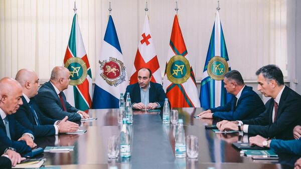 შინაგან საქმეთა მინისტრმა გეკა გელაძემ საქართველოს სასაზღვრო პოლიციის უფროსი წარადგინა - Sputnik საქართველო