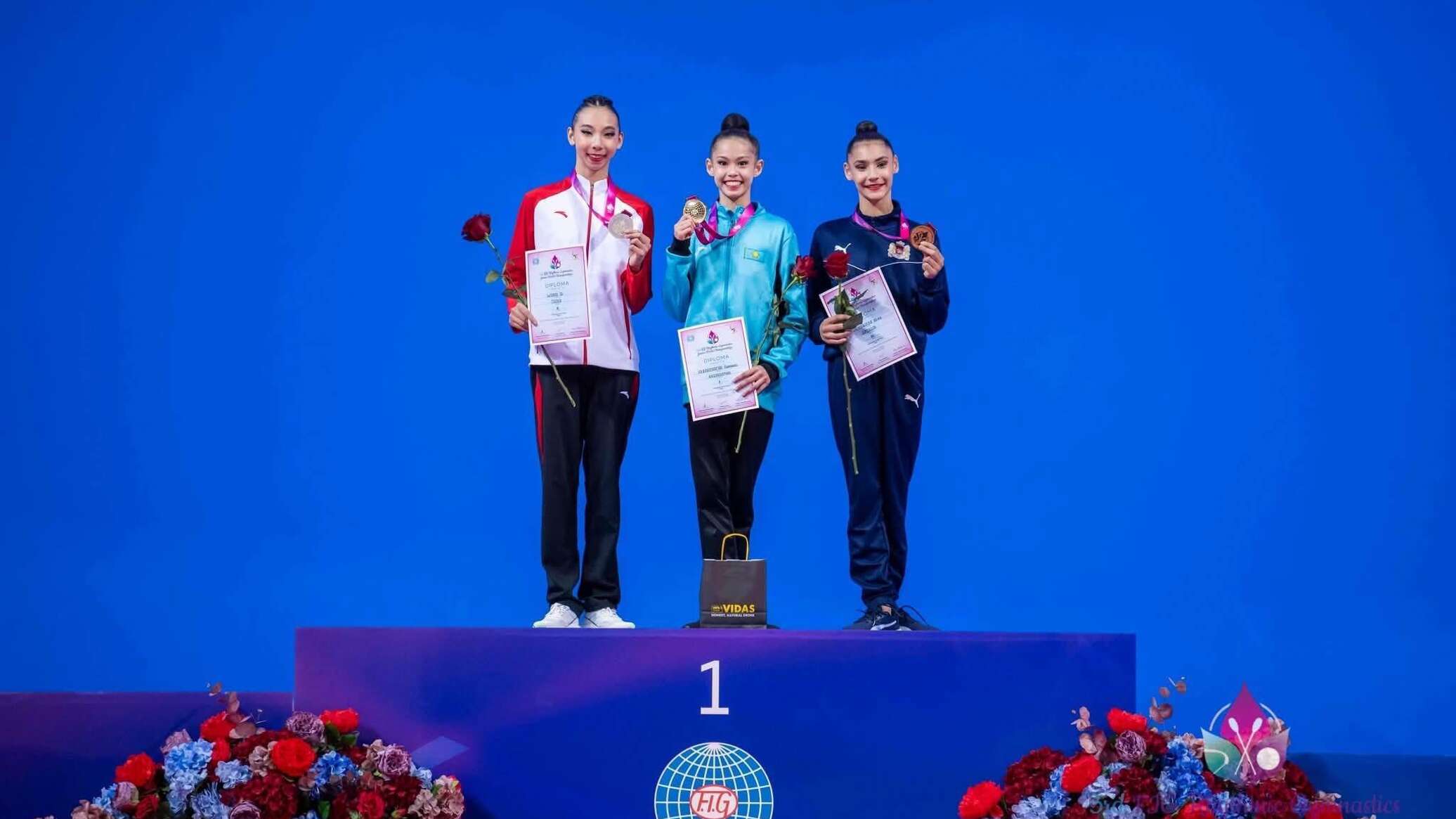 Гимнастка из Грузии впервые завоевала медаль для сборной на чемпионате мира среди юниоров