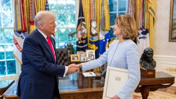 Посол Грузии Тамар Талиашвили передала Трампу послание от правительства страны - Sputnik Грузия