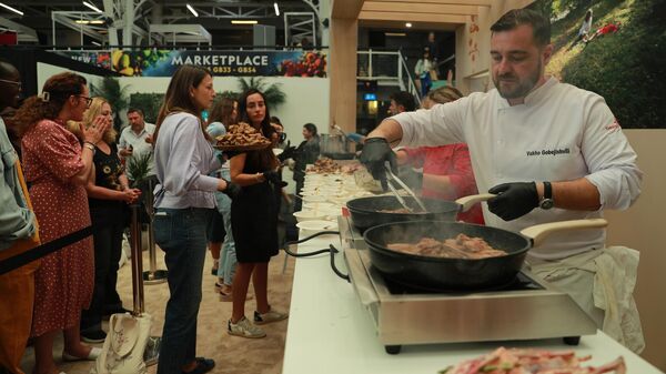 Грузинская кухня на фестивале The National Geographic Traveller Food Festival в Лондоне  - Sputnik Грузия