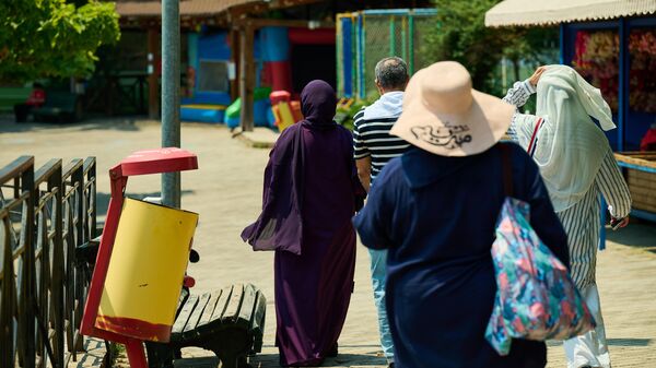 ტურისტები - Sputnik საქართველო