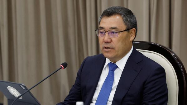 Президент Кыргызстана Садыр Жапаров - Sputnik Грузия