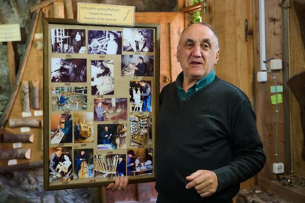 Кемаль Турманидзе – создатель необычного музея, впечатляющего не только работами, но и тем, что все это создал один человек. - Sputnik Грузия