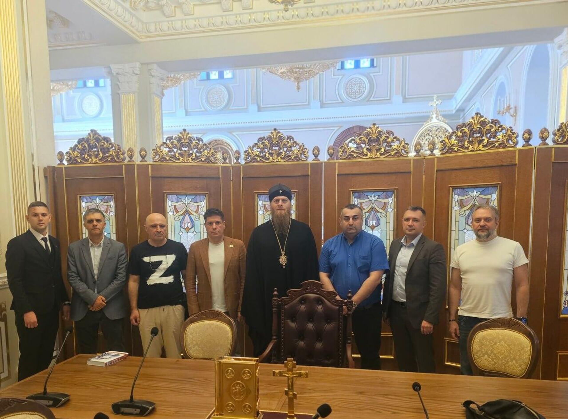 Встреча с Архиепископом Амвросием - Sputnik Грузия, 1920, 11.09.2025