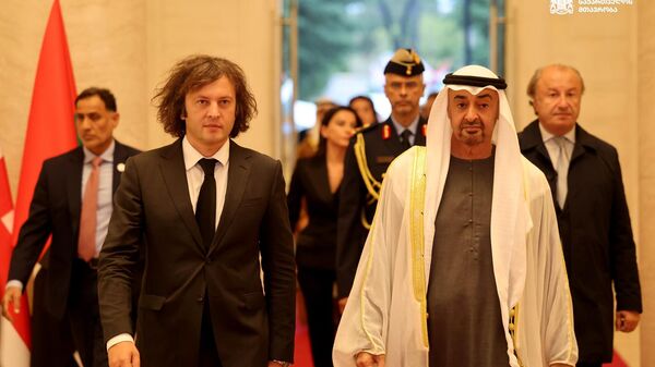 Визит президента Объединенных Арабских Эмиратов шейха Мухаммеда бин Заида Аль Нахайяна в Грузию - Sputnik Грузия