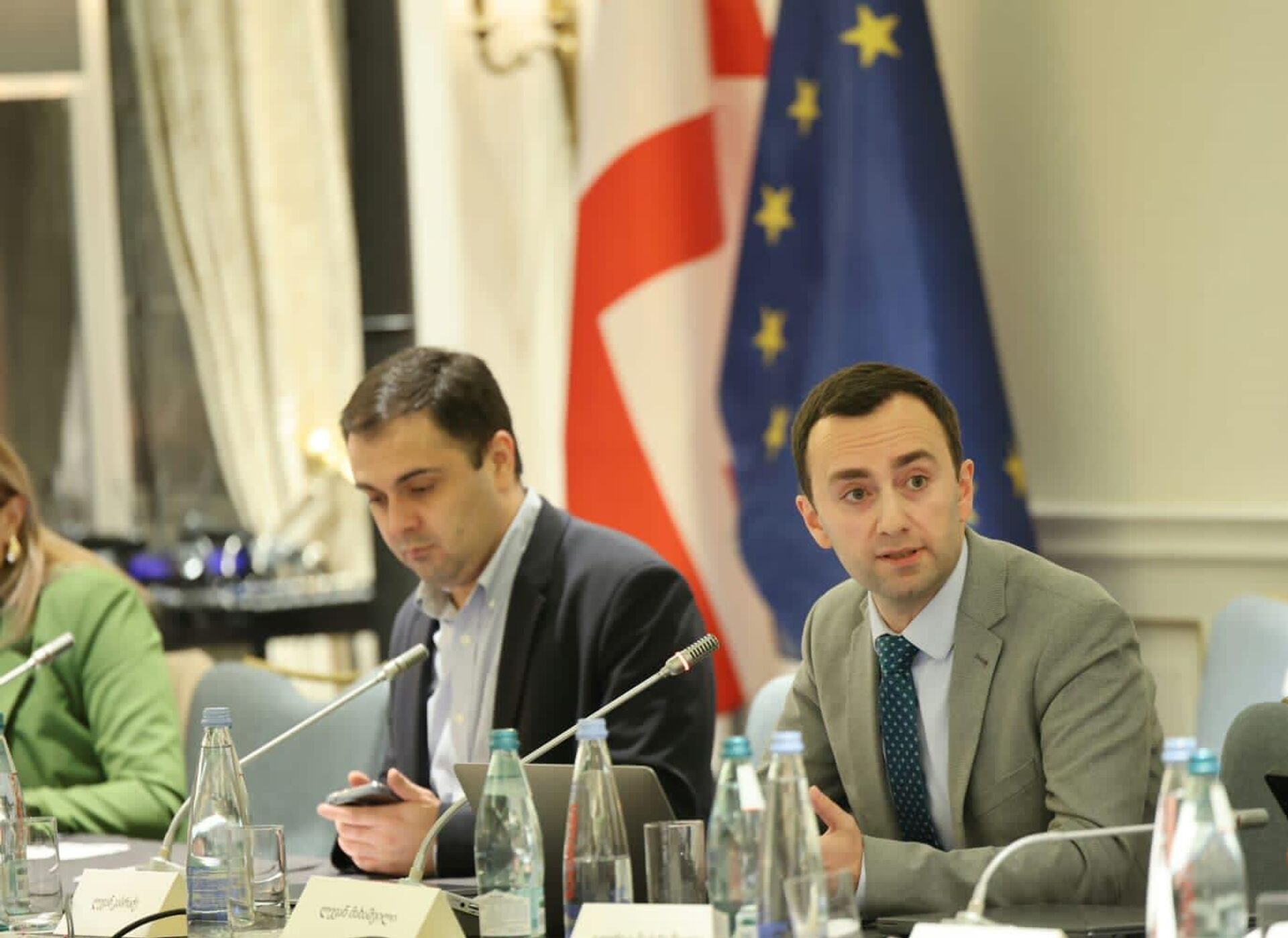 Депутат от правящей партии Грузинская мечта – демократическая Грузия Леван Махашвили - Sputnik Грузия, 1920, 30.09.2025