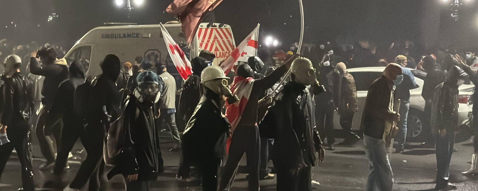 Митинг оппозиции. Разгон митинга у администрации президента Грузии 4 октября 2025 года - Sputnik Грузия, 1920, 14.10.2025