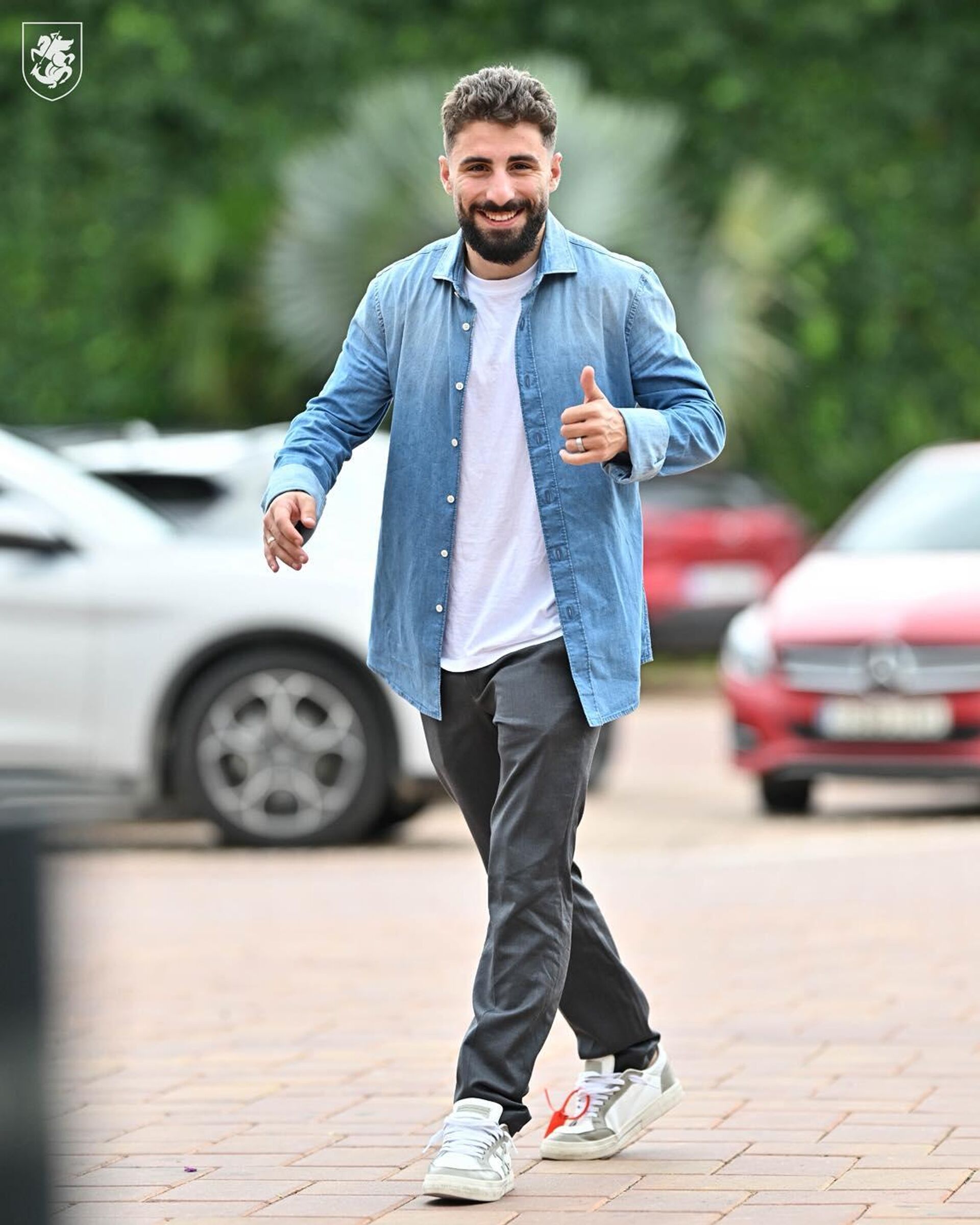 Футболисты сборной Грузии начали подготовку к матчам отбора на ЧМ-2026 против Испании и Турции  - Sputnik Грузия, 1920, 07.10.2025