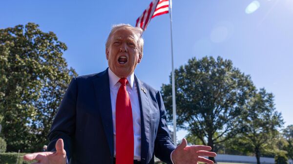 Президент США Дональд Трамп - Sputnik Грузия