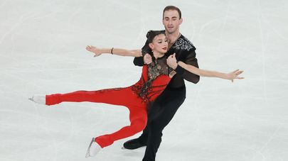 Фигуристы Анастасия Метелкина и Лука Берулава