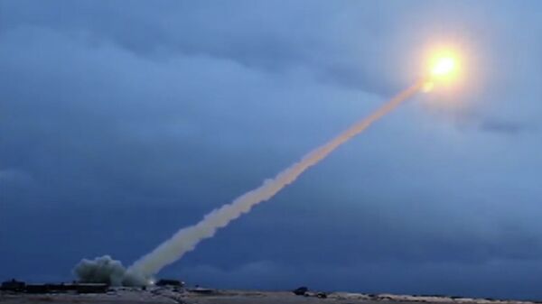 Испытания крылатой ракеты с ядерным двигателем «Буревестник» - Sputnik Грузия