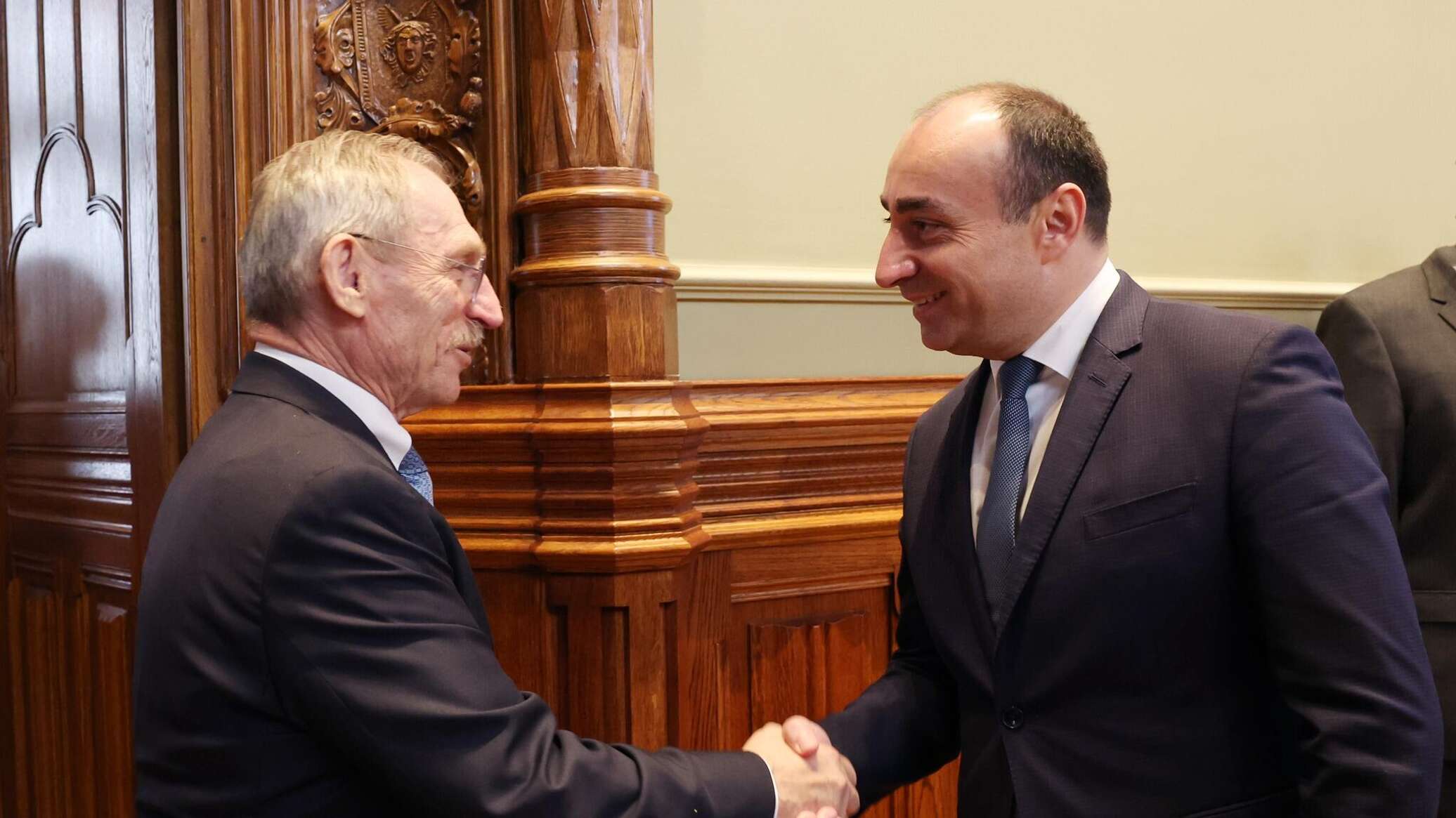 გელა გელაძე უნგრელ კოლეგას შეხვდა: რა განიხილეს მხარეებმა