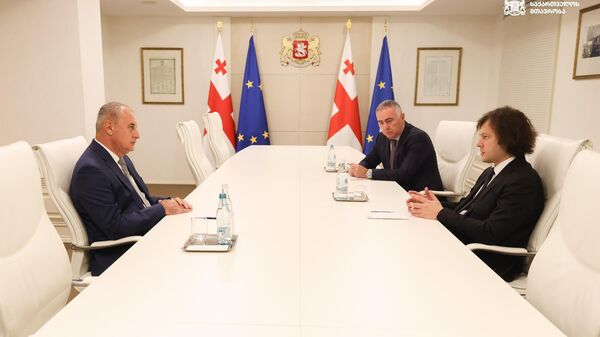 ირაკლი კობახიძე და ილია ჯალაღანია - Sputnik საქართველო