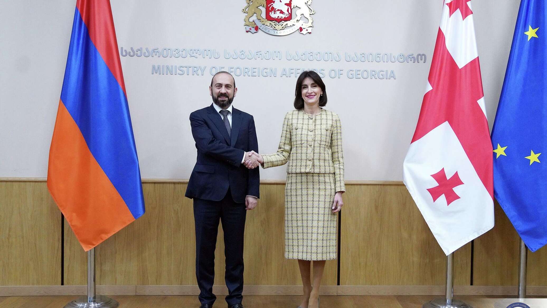 პარტნიორობა და მშვიდობა სამხრეთ კავკასიაში: საქართველოს და სომხეთის დიპლომატების შეხვედრა