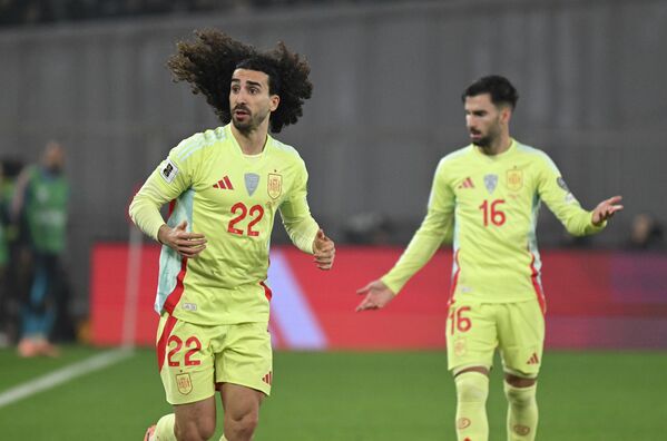 Матч завершился со счетом 0:4 в пользу испанской сборной.  - Sputnik Грузия