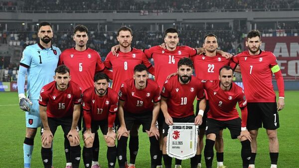 Матч между сборными по футболу Грузии и Испании в рамках отборочного тура к ЧМ-2026 - Sputnik Грузия
