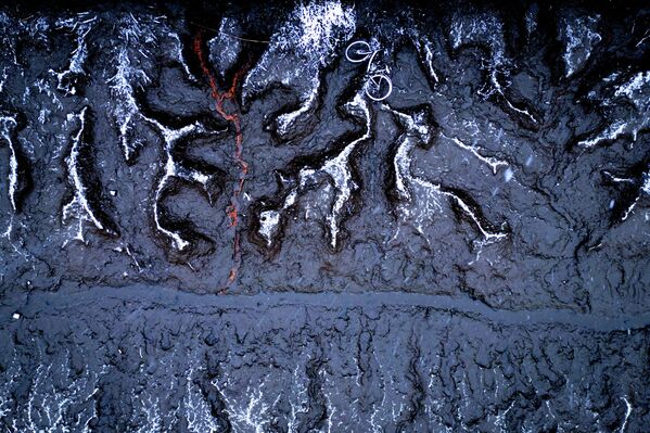 Снимок "Велосипедные приливы" бельгийского фотографа Сэма Маннаертса. - Sputnik Грузия