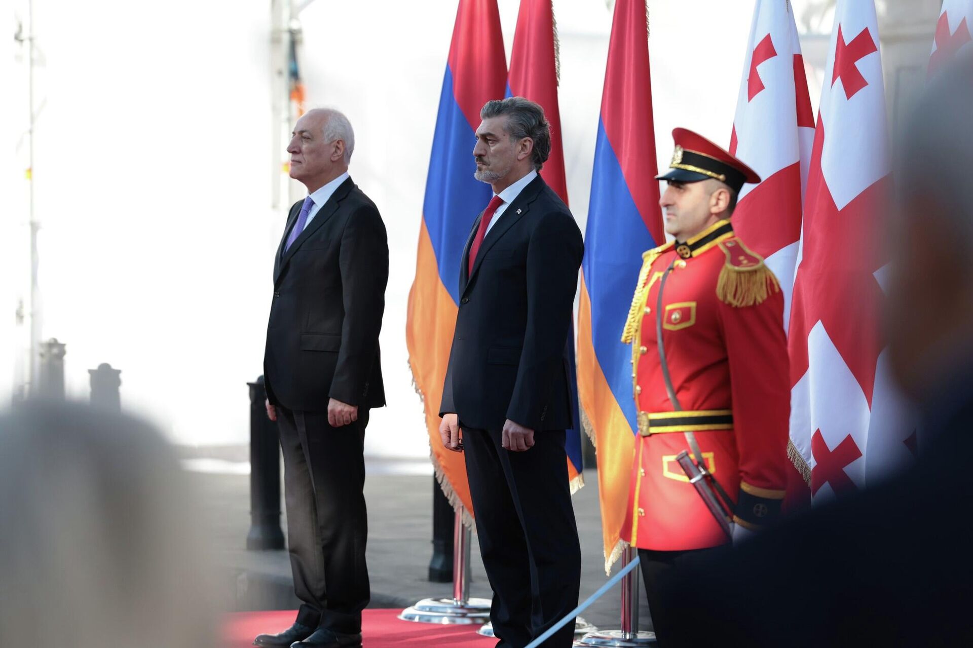 Встреча президента Грузии Михаила Кавелашвили и президента Армении Ваагна Хачатуряна в Тбилиси - Sputnik საქართველო, 1920, 19.11.2025