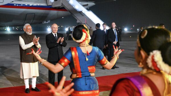 Государственный визит президента РФ Владимира Путина в Индию - Sputnik Грузия