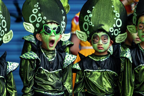 Парад Санта-Клауса в Окленде, Новая Зеландия. - Sputnik Грузия