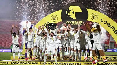 Чемпион Грузии по футболу 2025 года ФК "Иберия 1999"