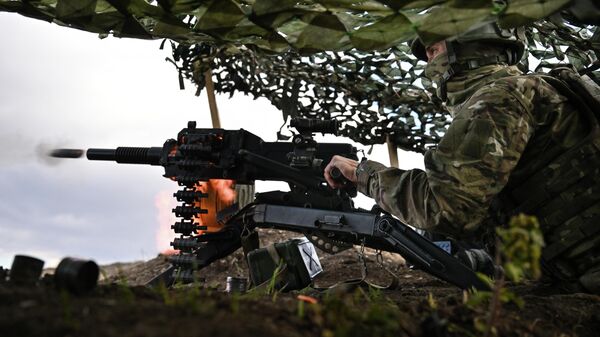 Тренировка подразделения спецназа группировки Центр - Sputnik Грузия