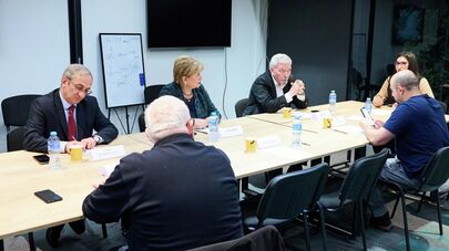 Круглый стол газеты "Свободная Грузия" на тему "Борьба Грузии с внешним вмешательством"