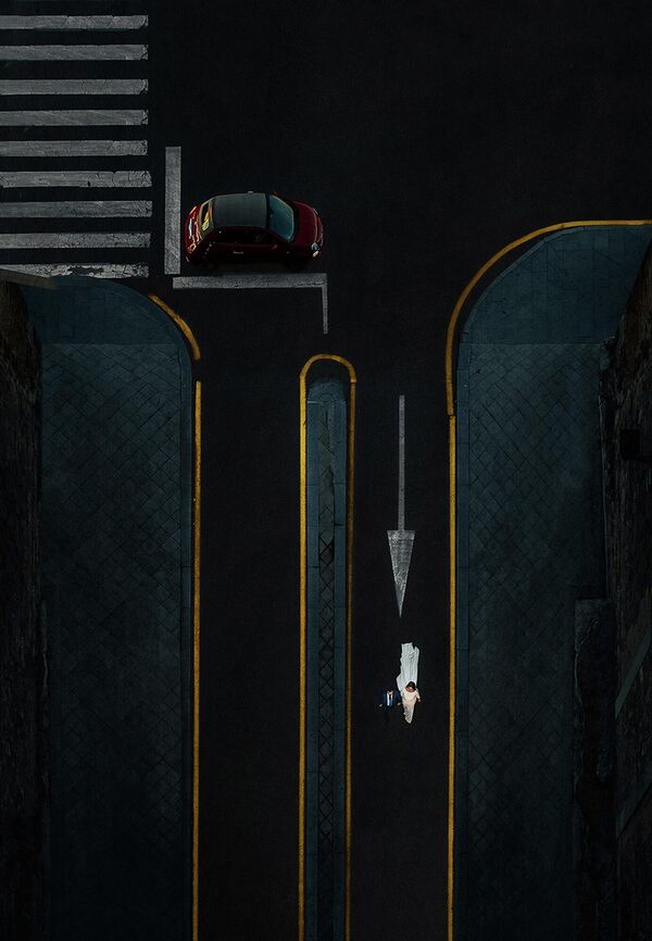 Снимок фотографа Карлоса Сантаны, попавший в финал номинации в категории "Вид сверху". - Sputnik Грузия