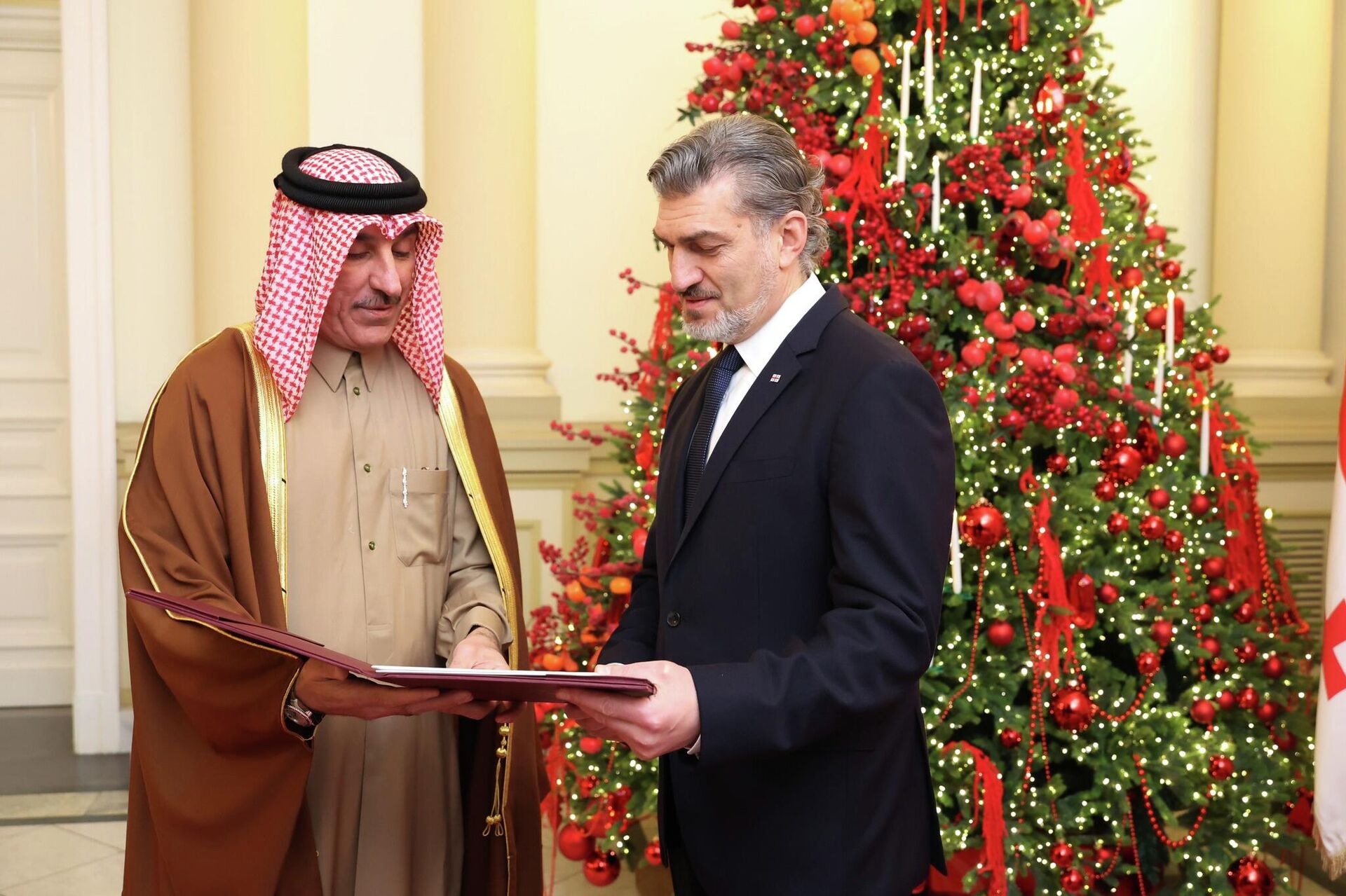 Президенту Грузии вручили верительные грамоты послы Исландии, Бразилии, Катара, Кувейта, Панамы и Алжира - Sputnik საქართველო, 1920, 16.12.2025