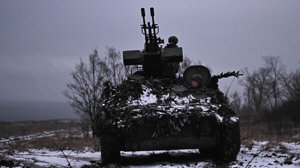 Военнослужащие российской армии в зоне СВО - Sputnik Грузия