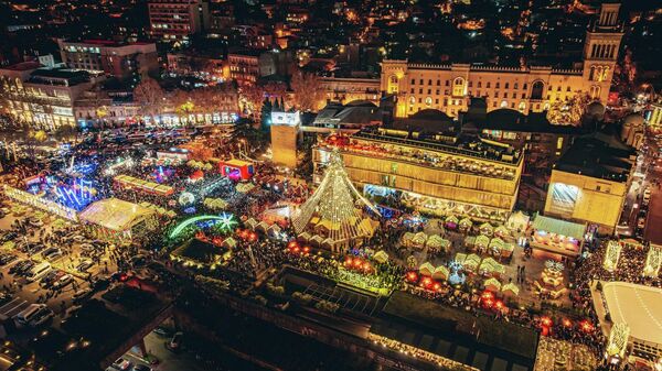 საახალწლო ილუმინაციები - Sputnik საქართველო