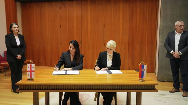 Грузия и Сербия провели заседание межправительственной комиссии - Sputnik Грузия