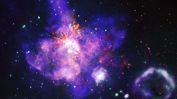 НАСА ко Дню святого Валентина показало букет из тысяч цветущих звезд - Sputnik Грузия