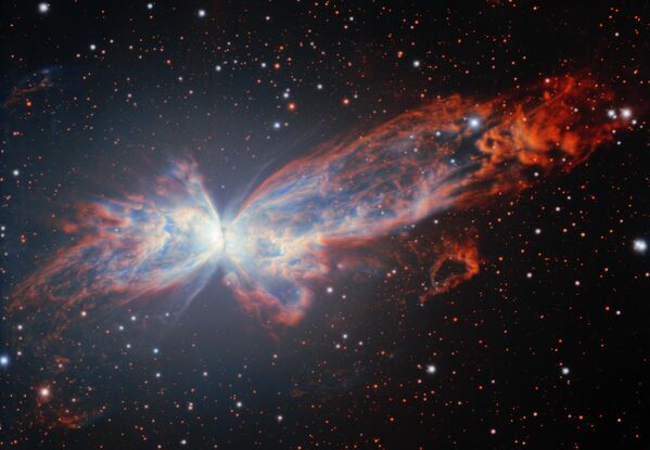 Телескоп "Джемини-Юг" сделал фото планетарной туманности NGC 6302 – "Бабочка". - Sputnik Грузия