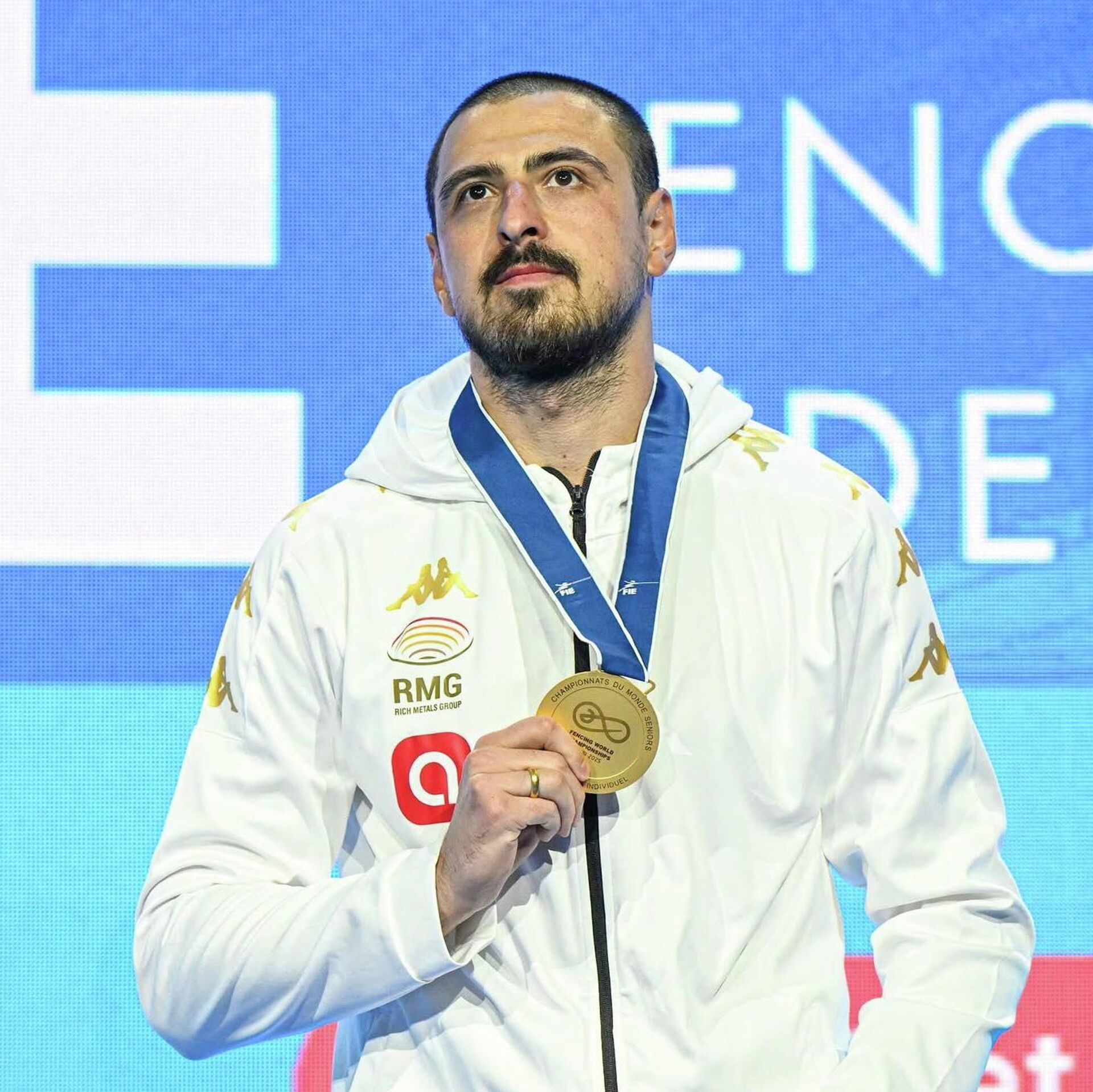 Золото чемпионата мира Сандро Базадзе  - Sputnik Грузия, 1920, 31.12.2025