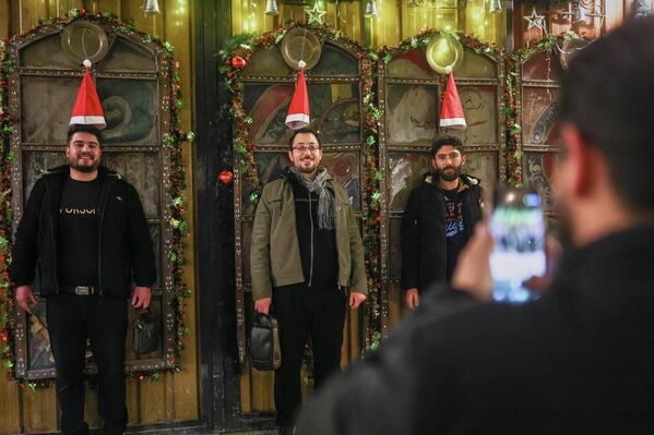 Сирийцы празднуют Новый год в Дамаске. - Sputnik Грузия