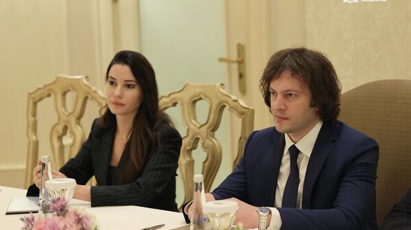 ირაკლი კობახიძე და მარიამ ქვრივიშვილი - Sputnik საქართველო