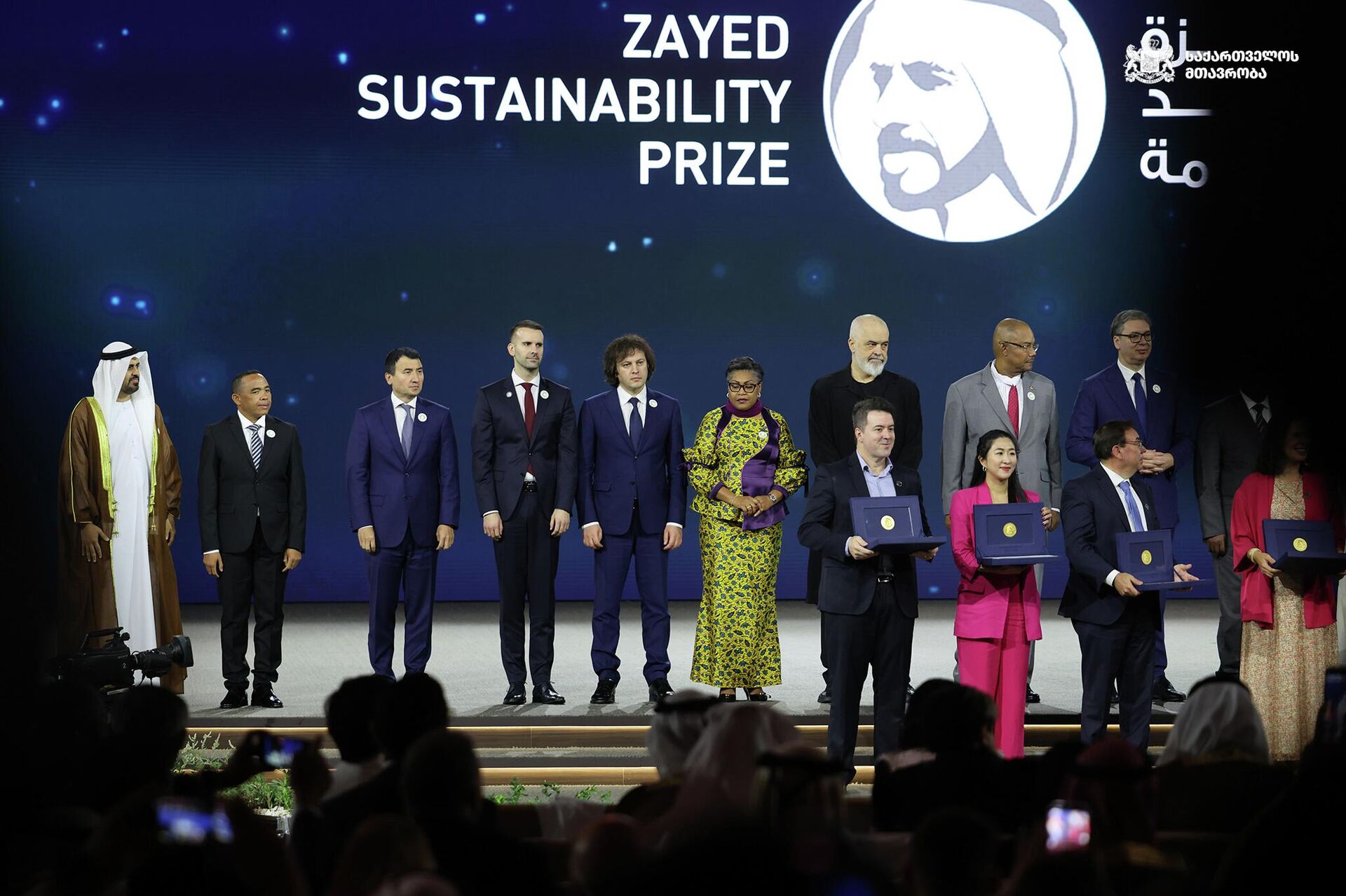 Премьер-министр Грузии Ираклий Кобахидзе принял участие в церемонии открытия Саммита Недели устойчивого развития в Национальном выставочном центре Абу-Даби - Sputnik Грузия, 1920, 13.01.2026