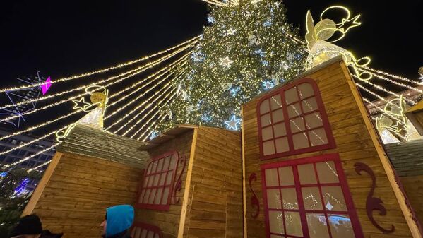 რომ „საახალწლო სოფელი" 14 იანვრის ჩათვლით პერიოდში  უმასპინძლებდა სტუმრებს. - Sputnik საქართველო