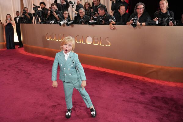 დიუკ მაკკლაუდი „ოქროს გლობუსის" 83-ე დაჯილდოებაის ცერემონიალზე. - Sputnik საქართველო