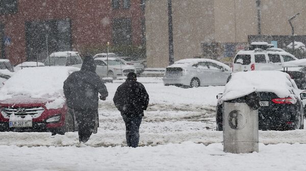 თოვლი თბილისში - Sputnik საქართველო