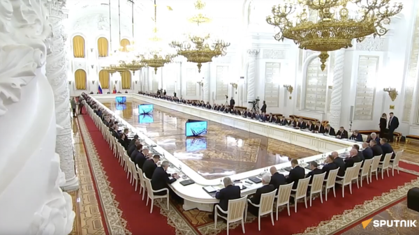 Путин провел заседание Госсовета по вопросам экономики России - Sputnik Грузия