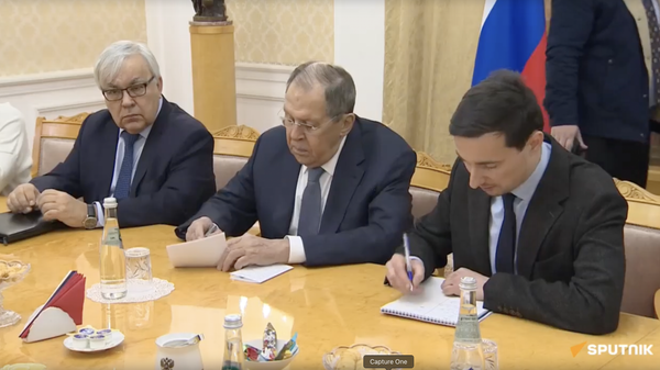 Лавров и глава МИД Сирии проводят переговоры в Москве - видео - Sputnik Грузия