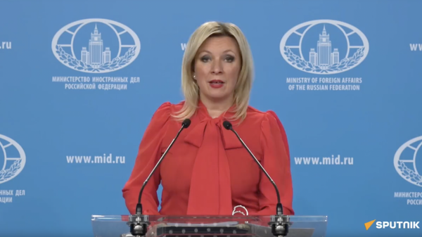 Захарова отвечает на вопросы журналистов по актуальной повестке - видео - Sputnik Грузия