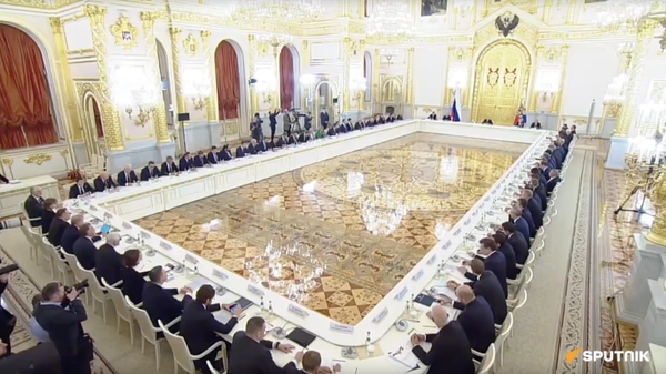 Путин проводит заседание Совета по стратегическому развитию и нацпроектам - Sputnik Грузия