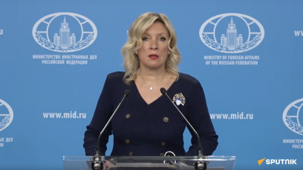  Мария Захарова ответила на вопросы журналистов по актуальной повестке - видео - Sputnik Грузия