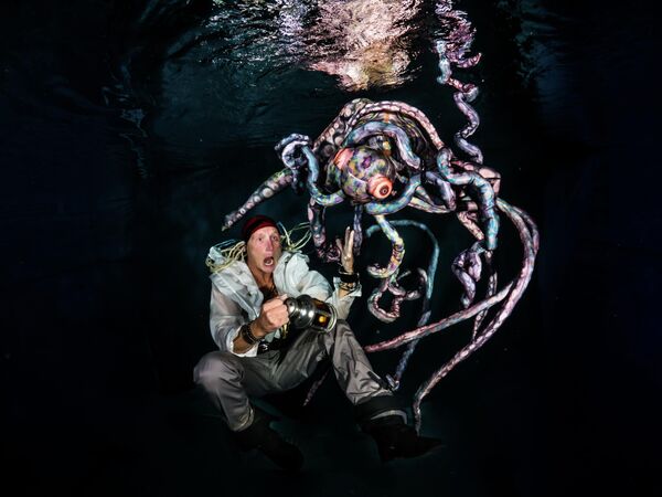 Снимок "Пират и Кракен 3" фотографа Клаудии Вебер-Геберт. - Sputnik Грузия