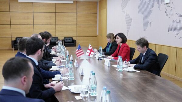 Встреча в МИД Грузии - Sputnik Грузия
